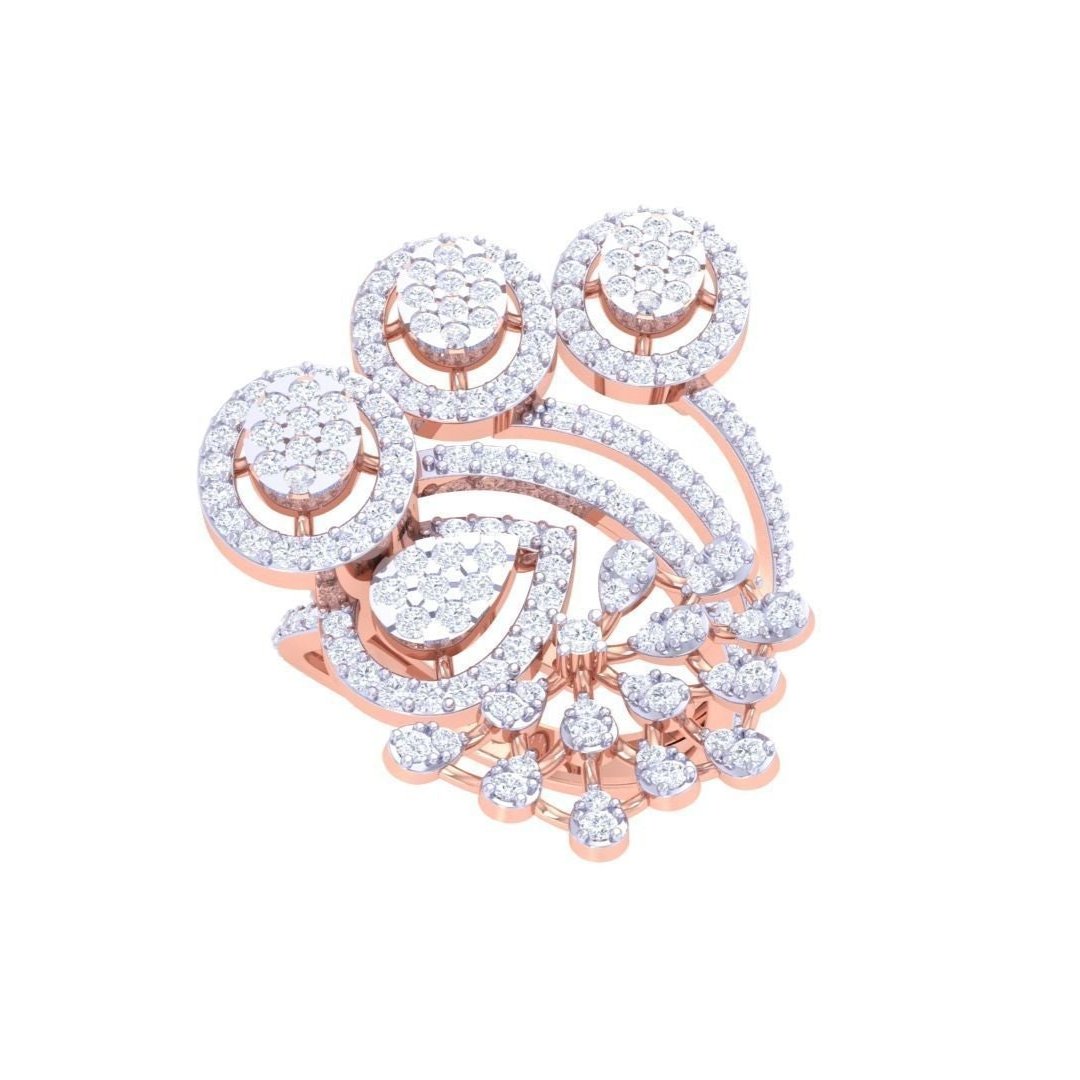 Phoebe Diamond Ladies Ring