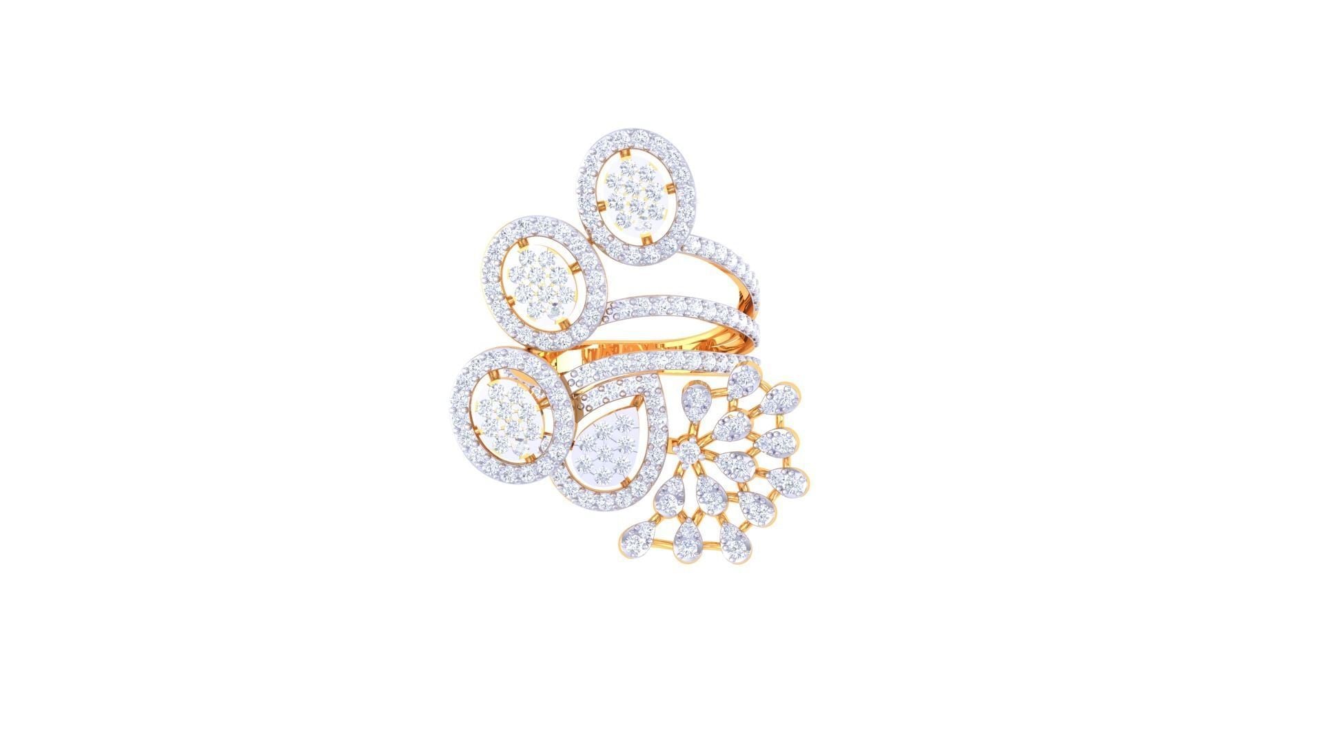 Phoebe Diamond Ladies Ring
