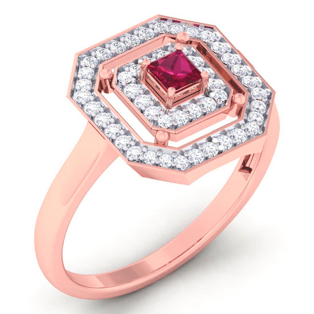 Malani Diamond Ladies Ring