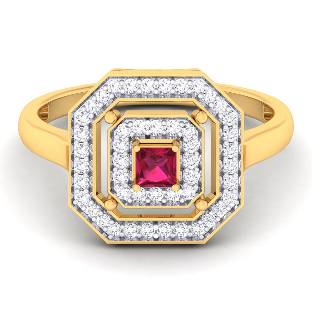 Malani Diamond Ladies Ring