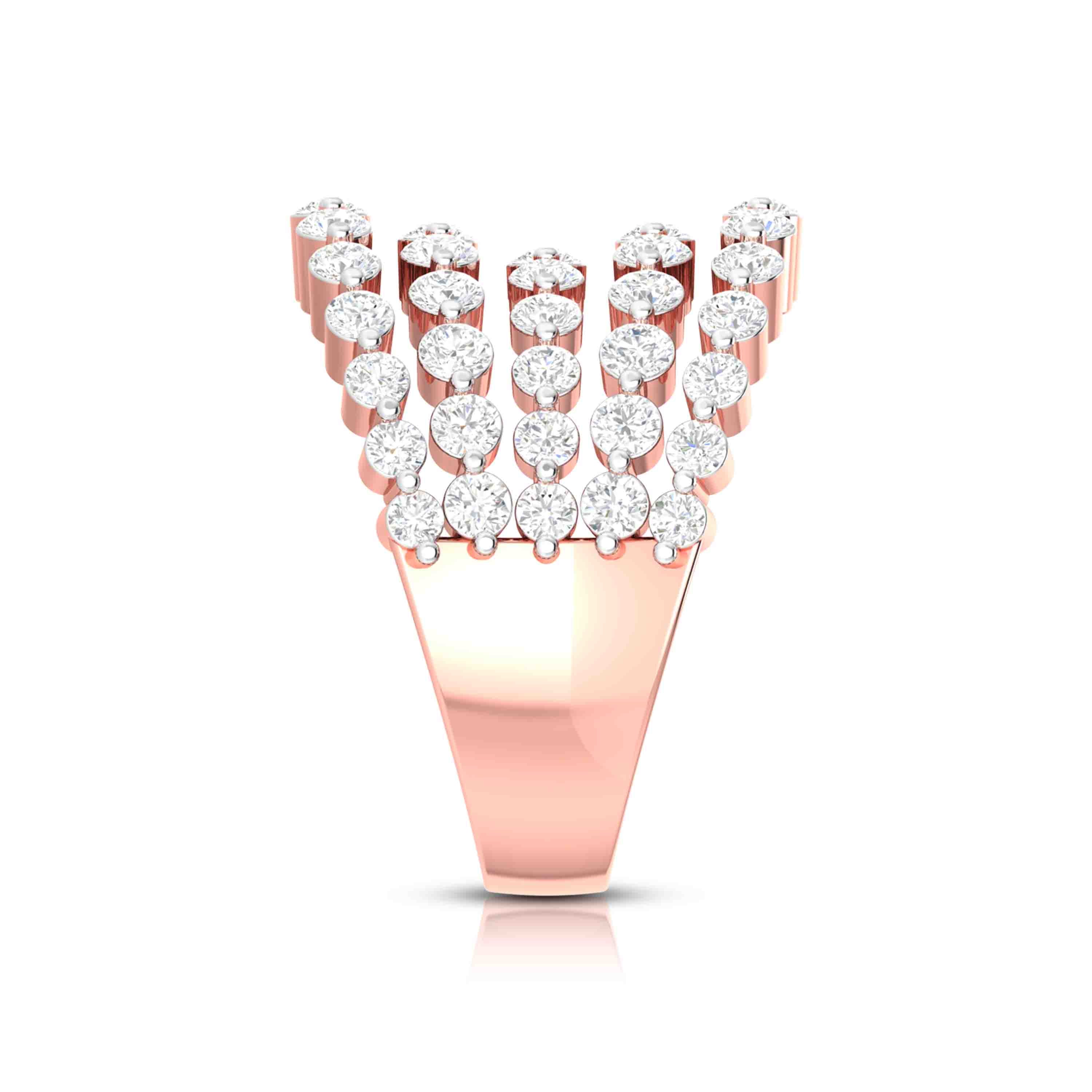 Rumi Diamond Ladies Ring