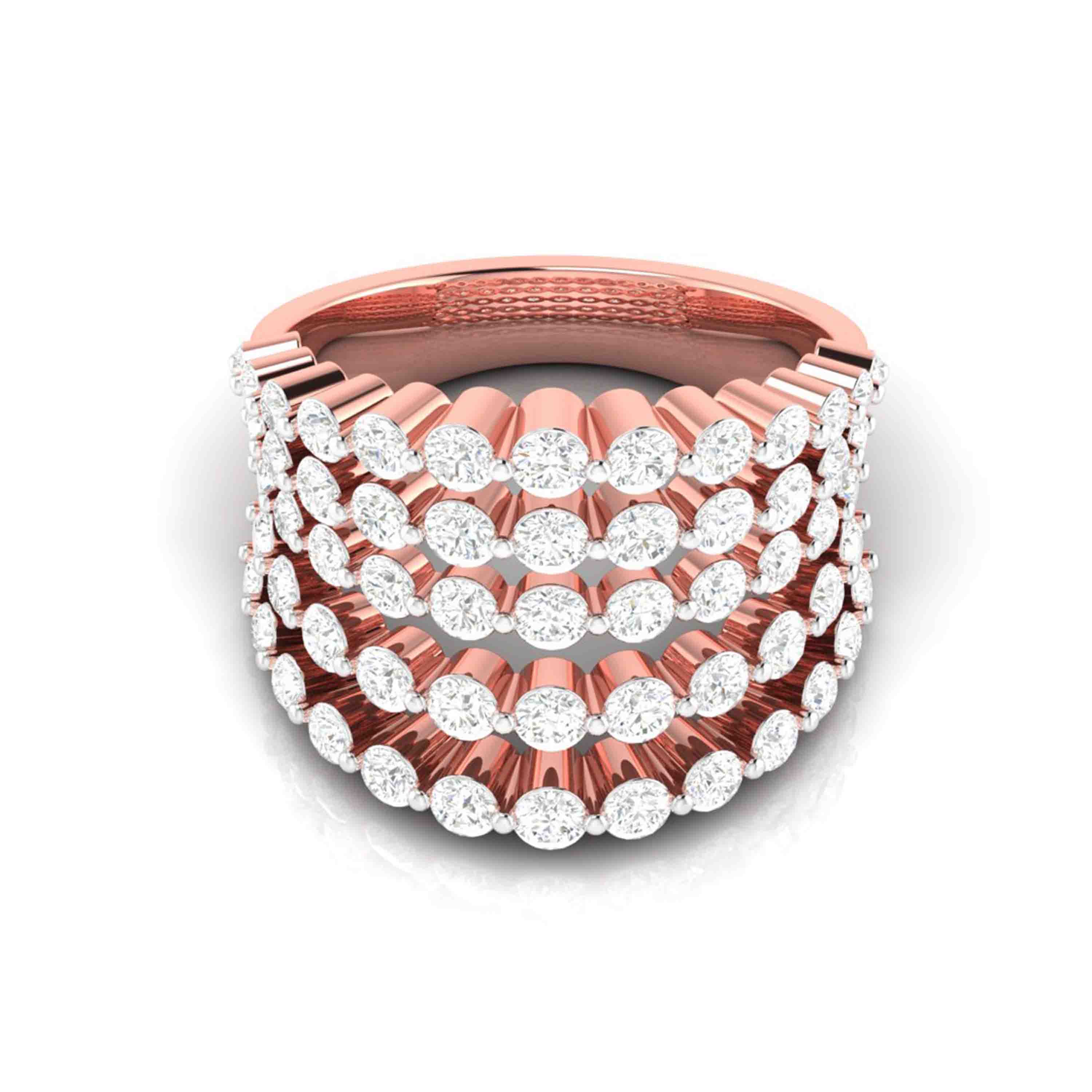 Rumi Diamond Ladies Ring