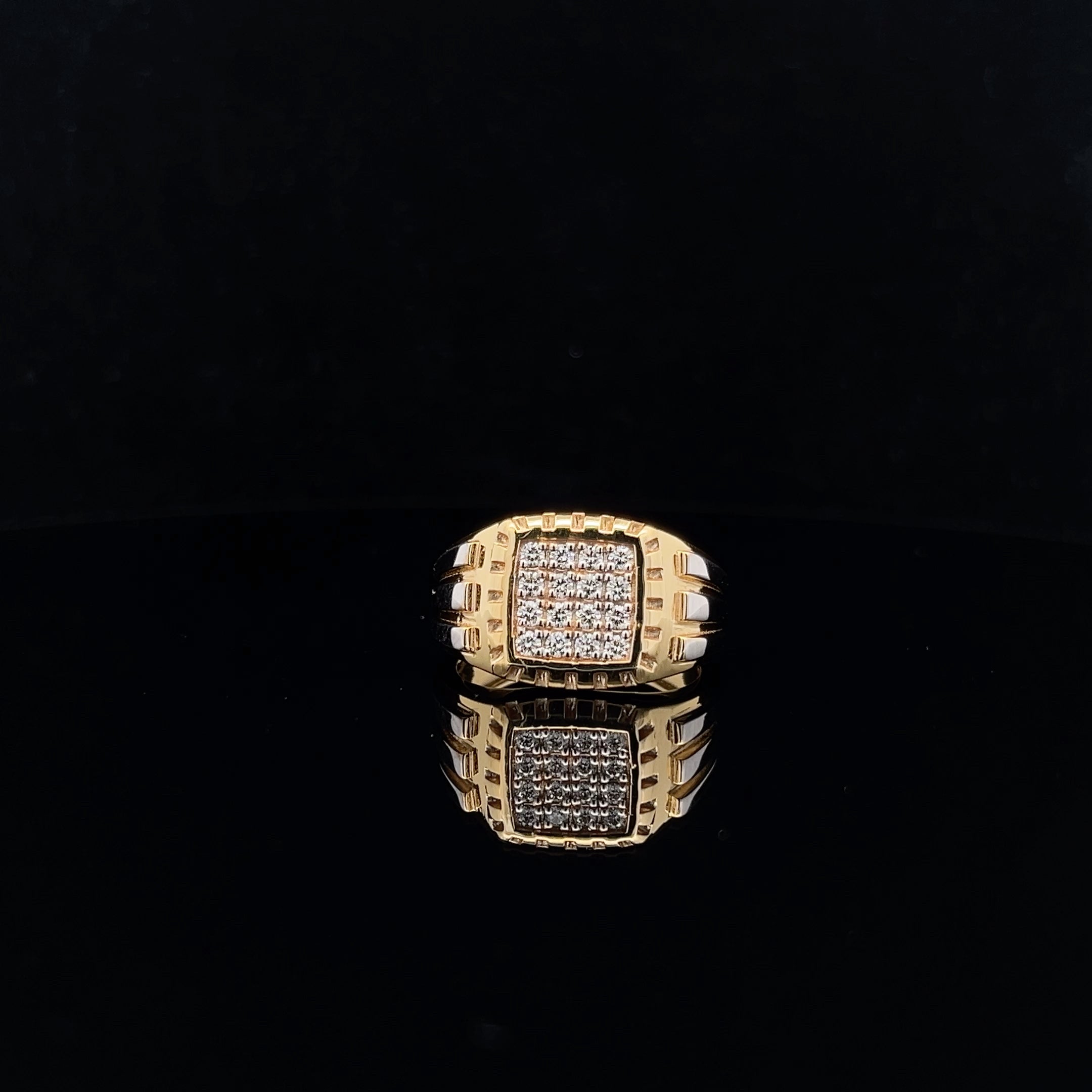 Sarah Diamond Mens Ring