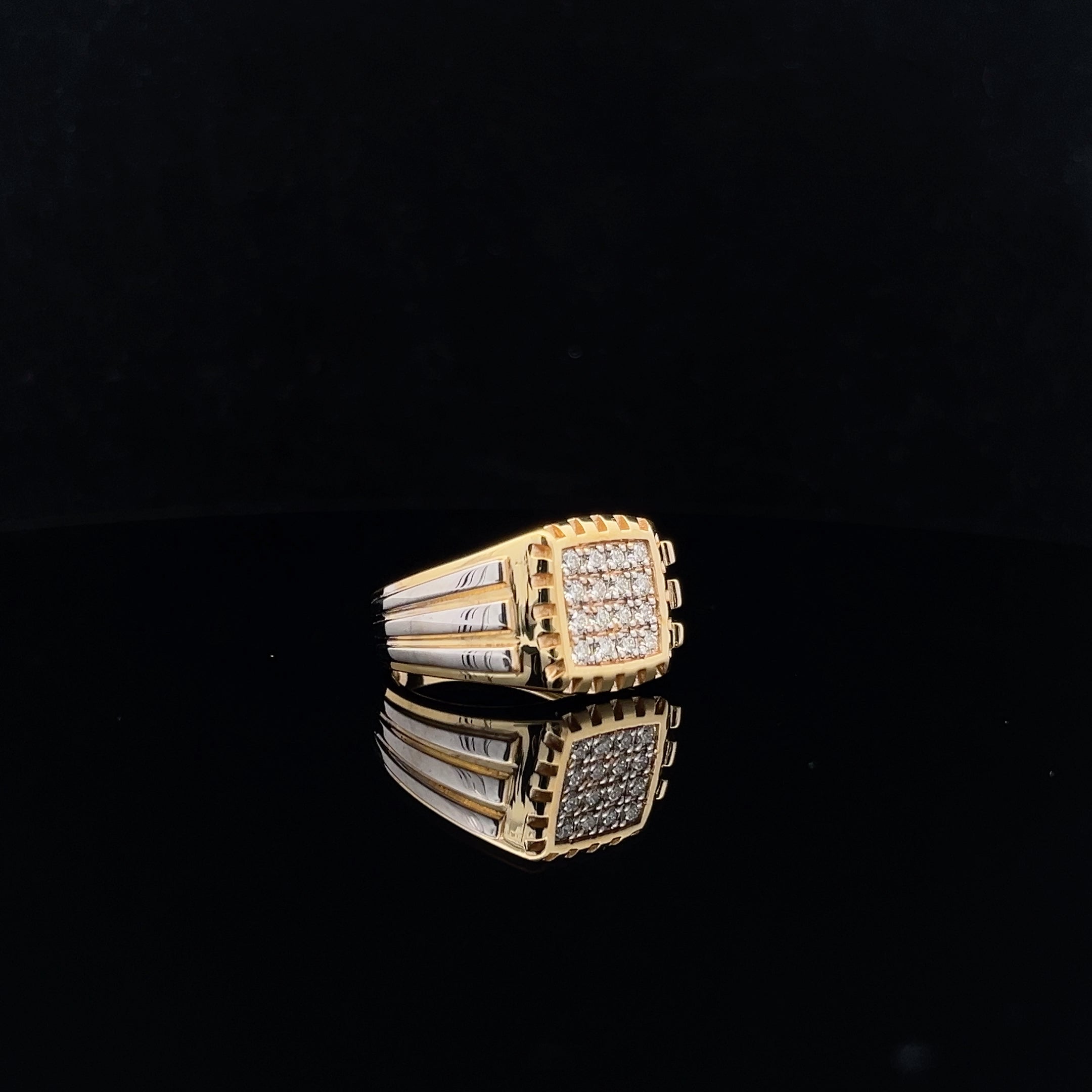 Sarah Diamond Mens Ring