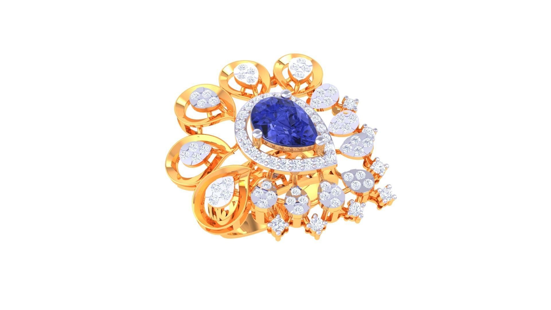 Ava Diamond Ladies Ring