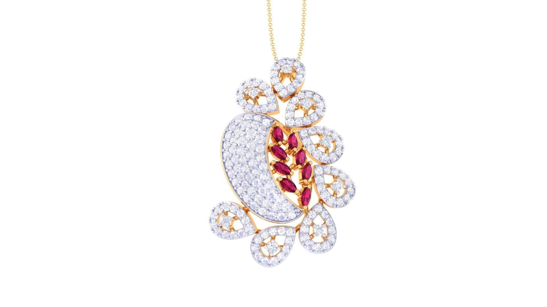 Margaret Diamond Pendant