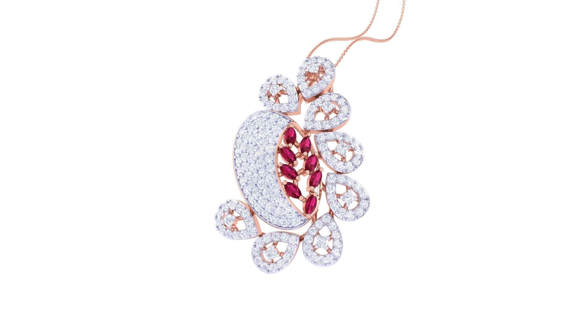 Margaret Diamond Pendant