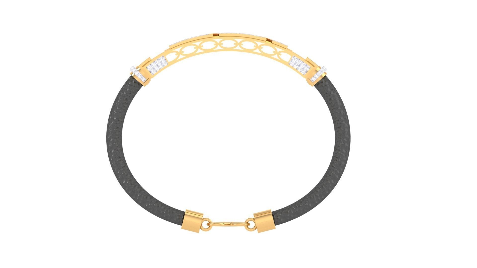 Eloise Diamond Gents Bracelet