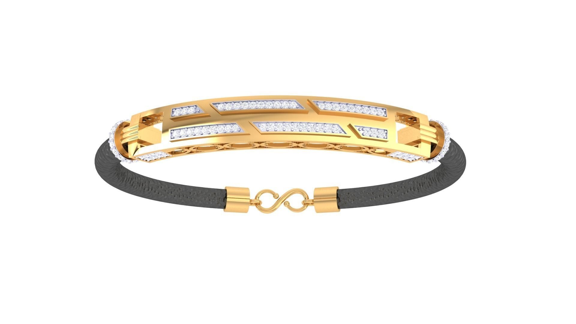 Eloise Diamond Gents Bracelet