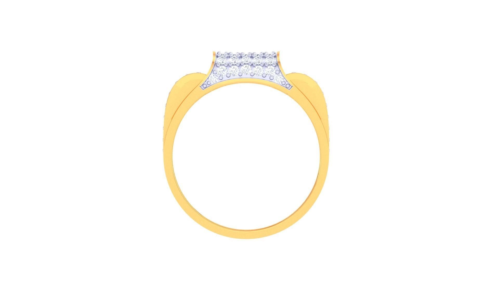 Bruno Diamond Mens Ring