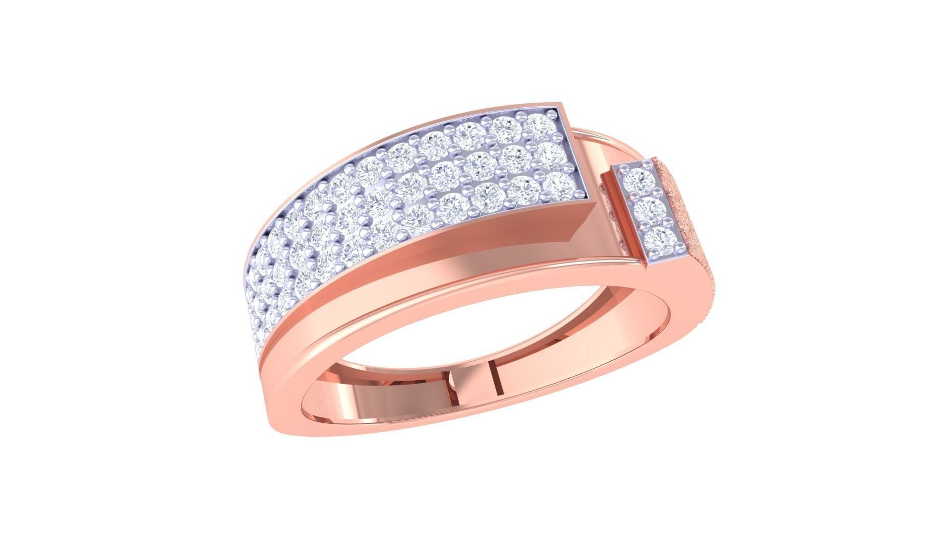 Felipe Diamond Mens Ring