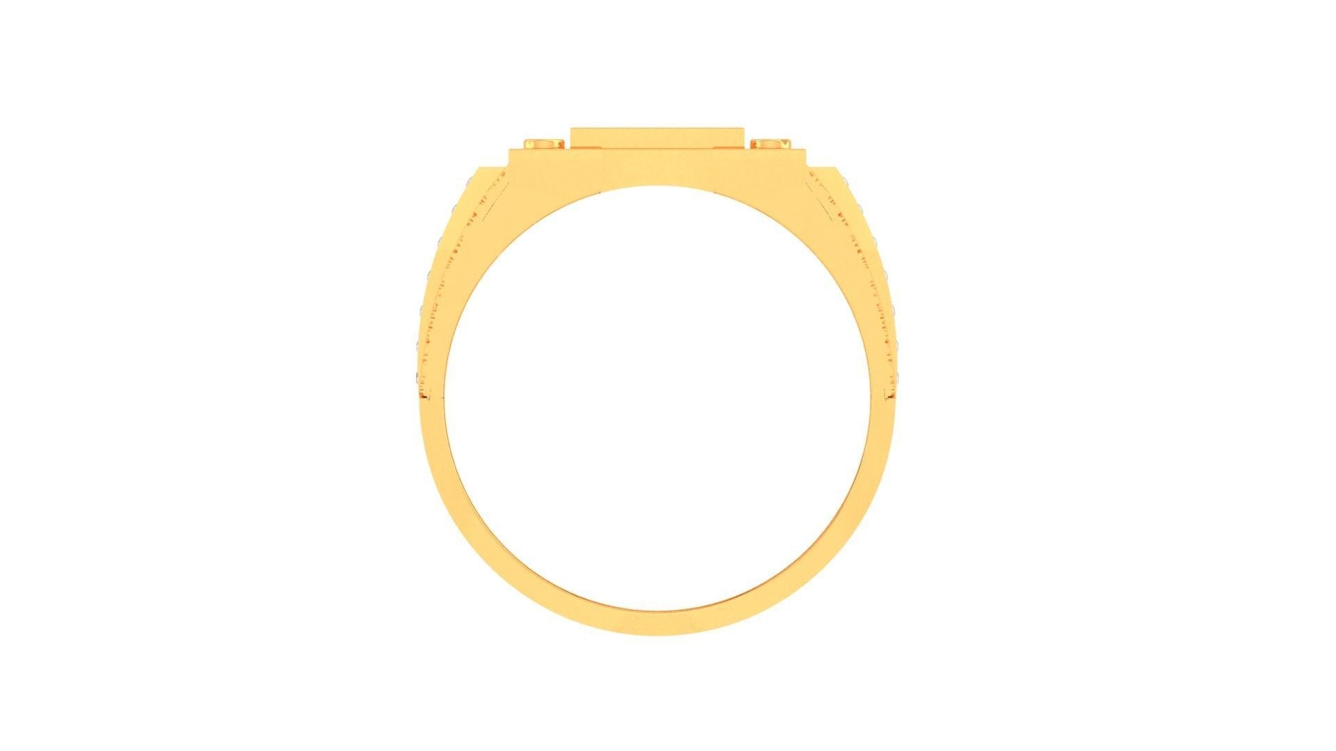 Lorenzo Diamond Mens Ring