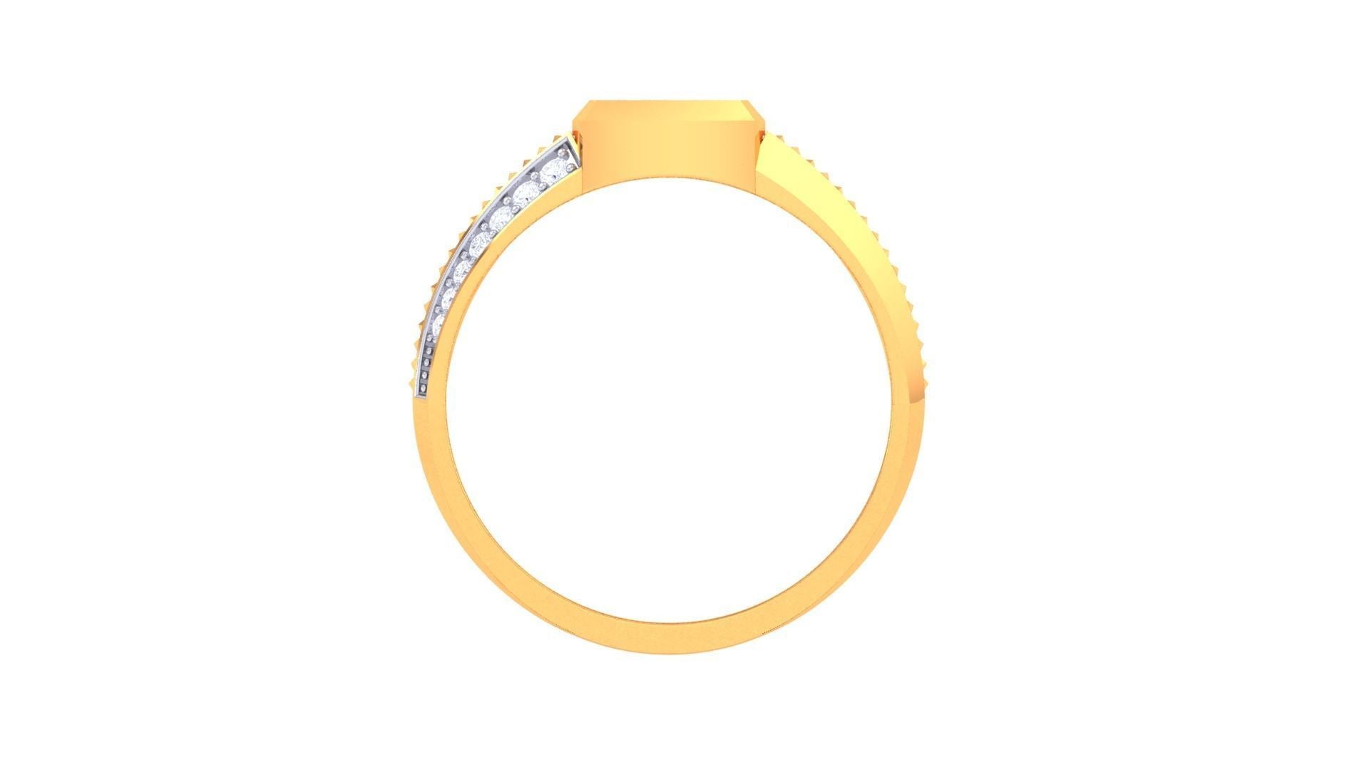 Charlie Diamond Mens Ring