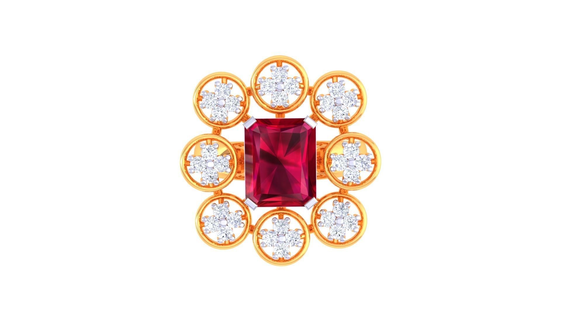 Nora Diamond Ladies Ring