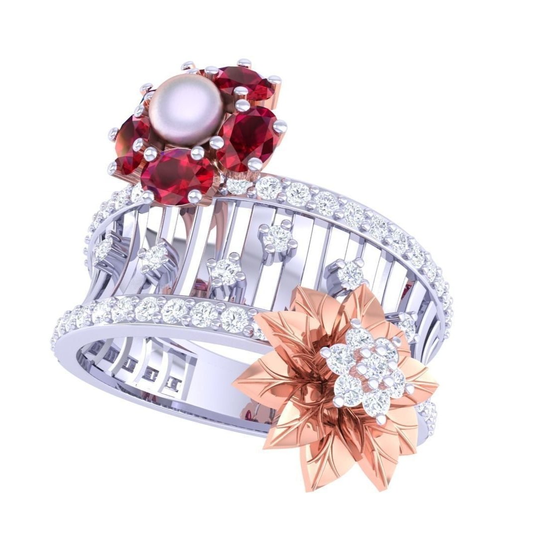 Lilith Diamond Ladies Ring