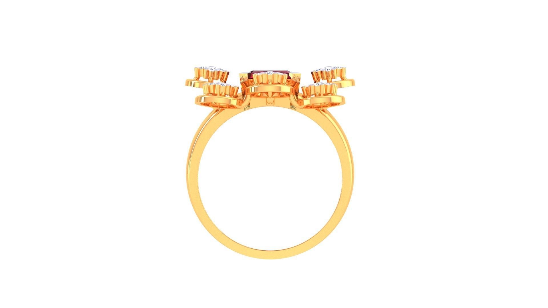 Nora Diamond Ladies Ring