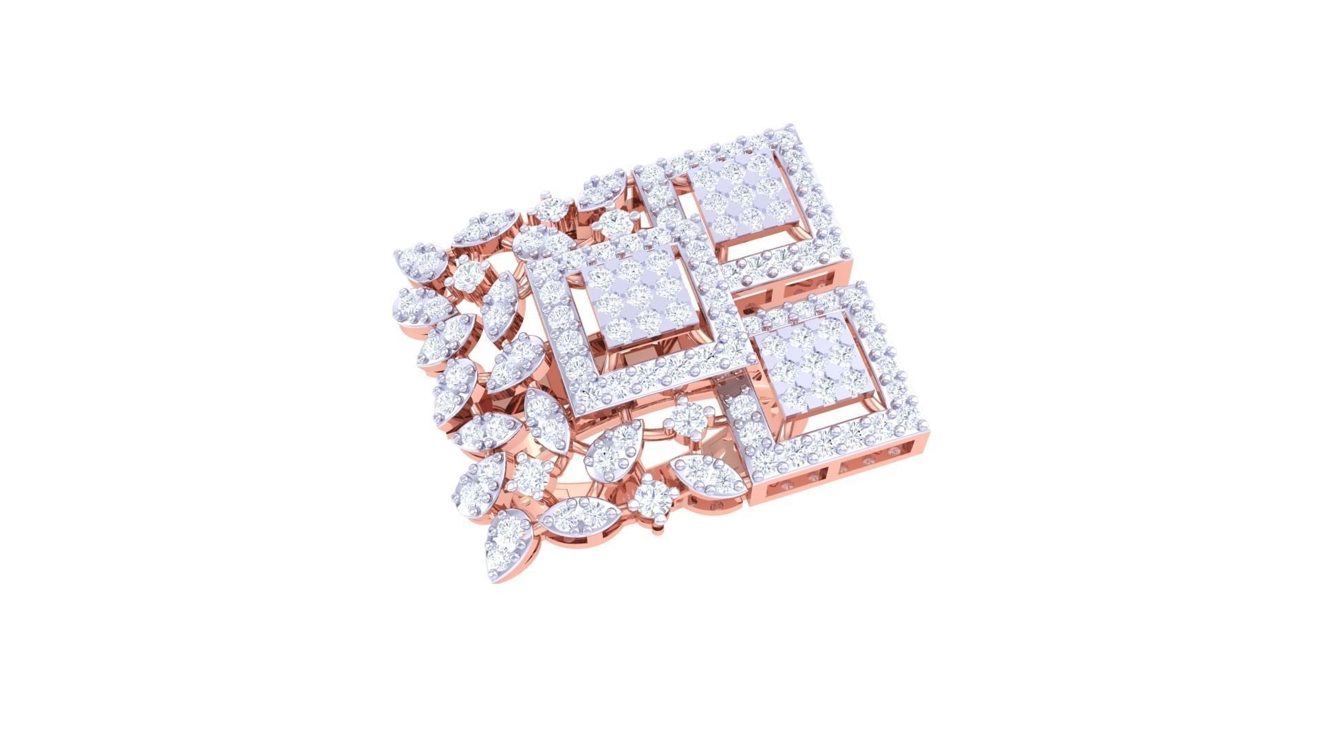 Aura Diamond Ladies Ring