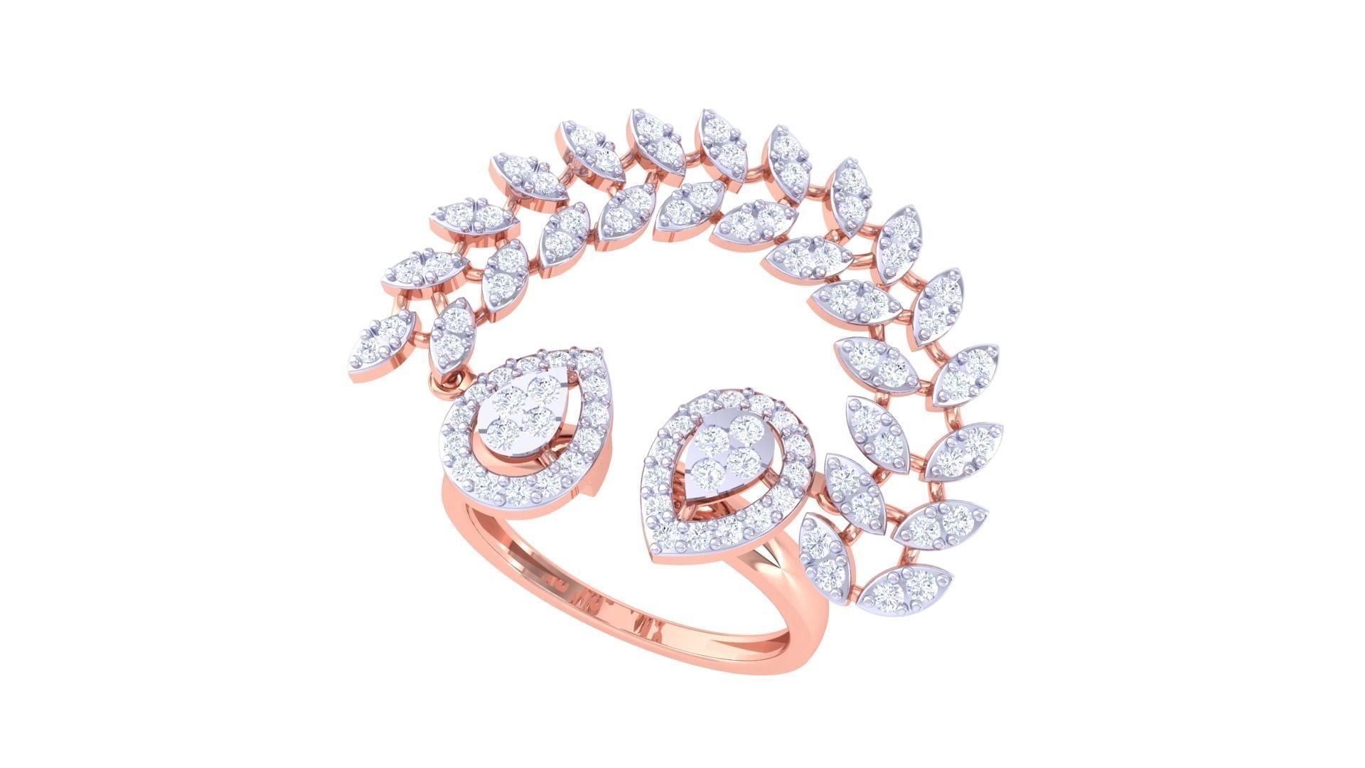Melrose Diamond Ladies Ring