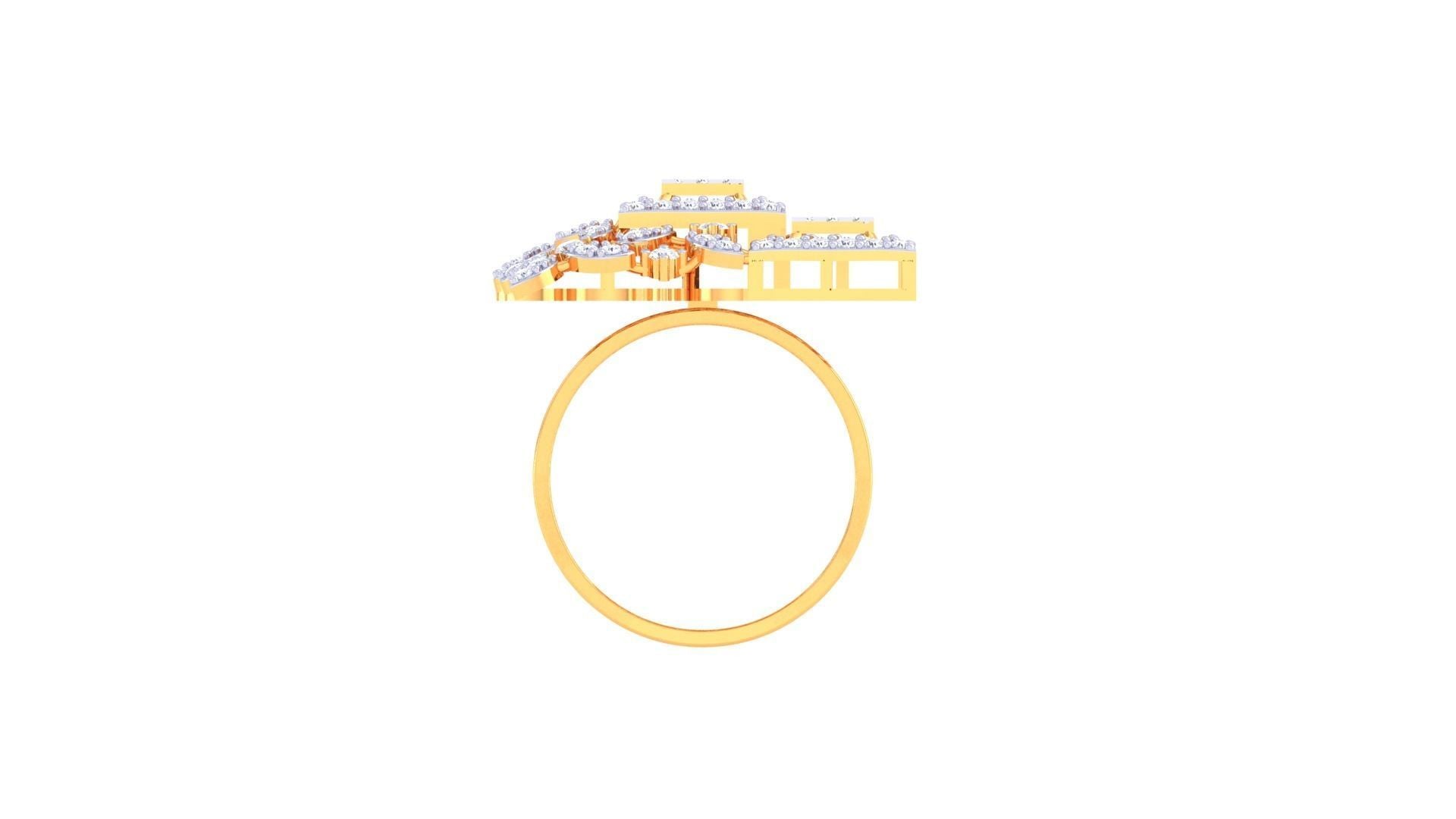 Aura Diamond Ladies Ring