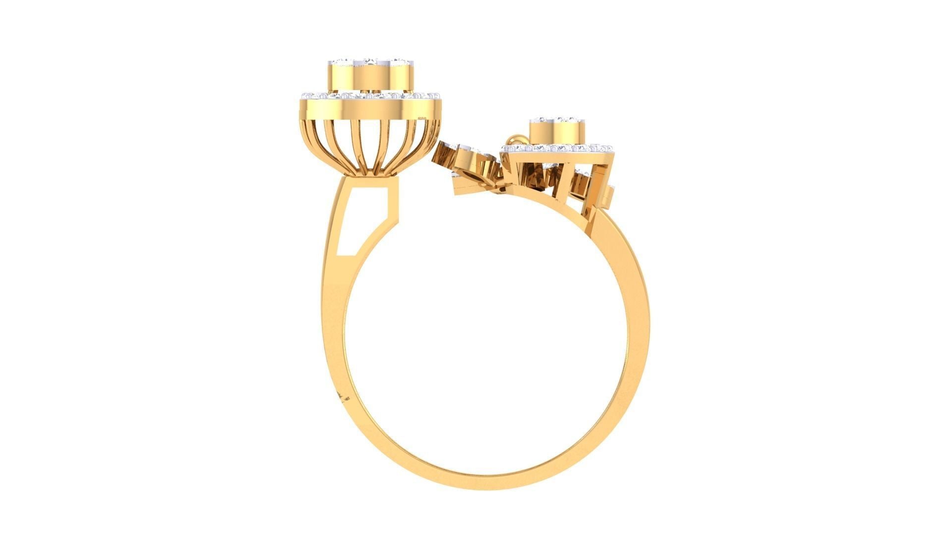 Daisy Diamond Ladies Ring