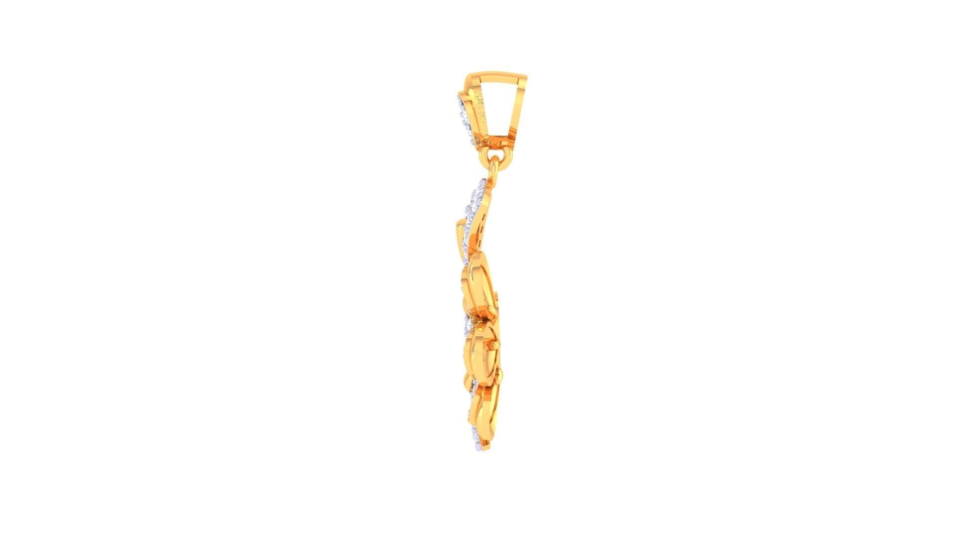 Coretta Diamond Pendant