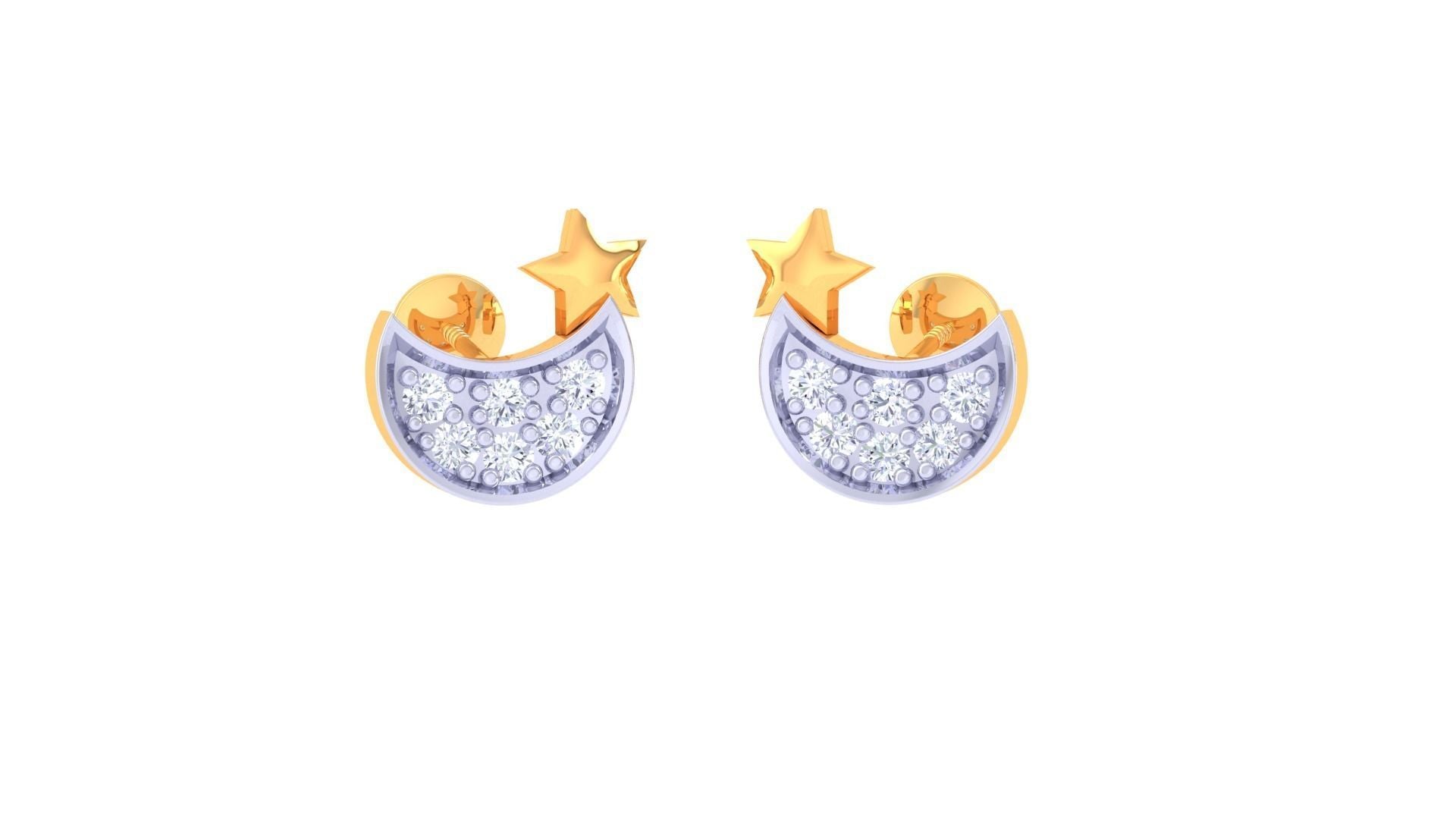 Aster Diamond Kids Earring