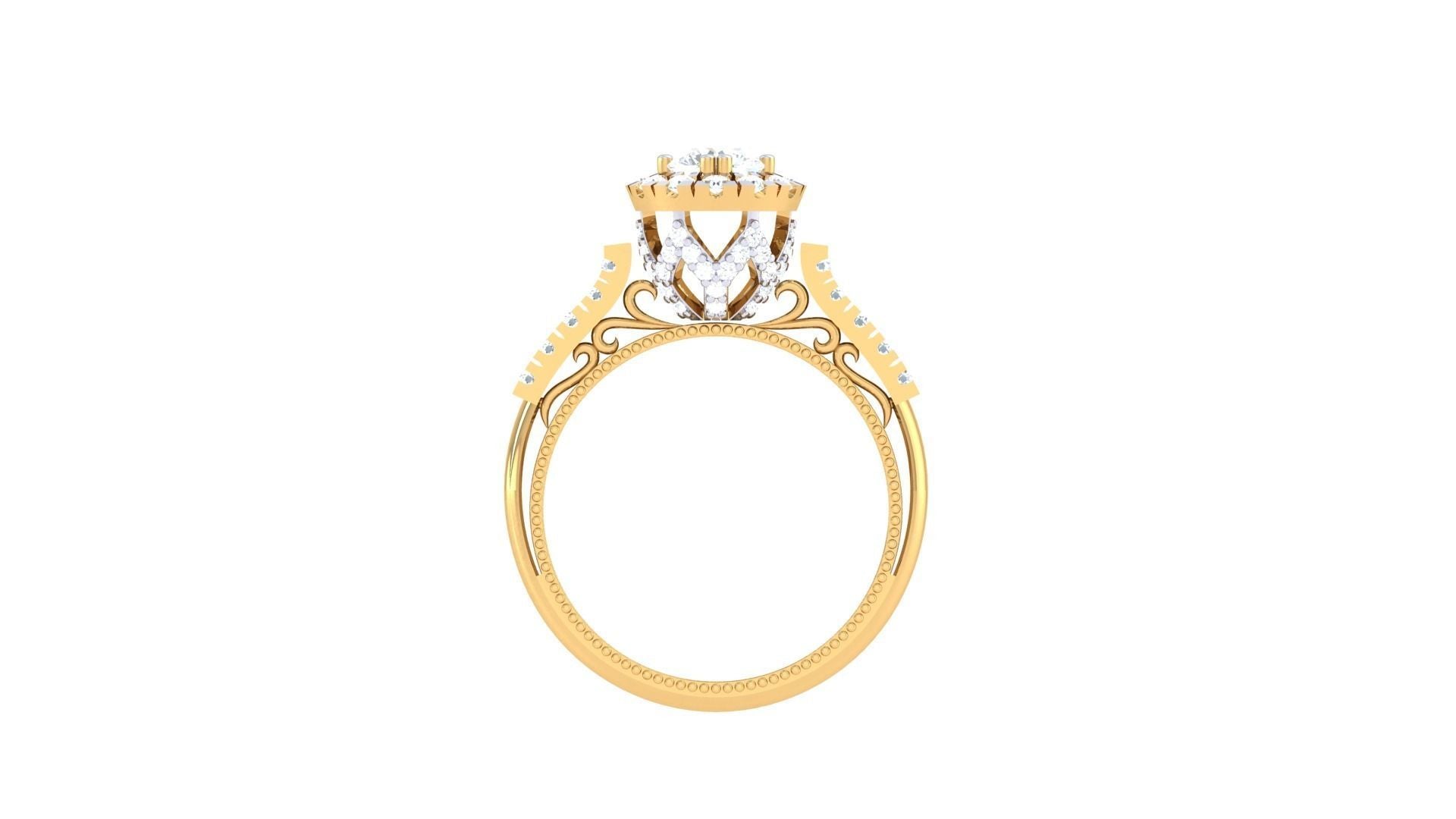 Isabel Diamond Ladies Ring