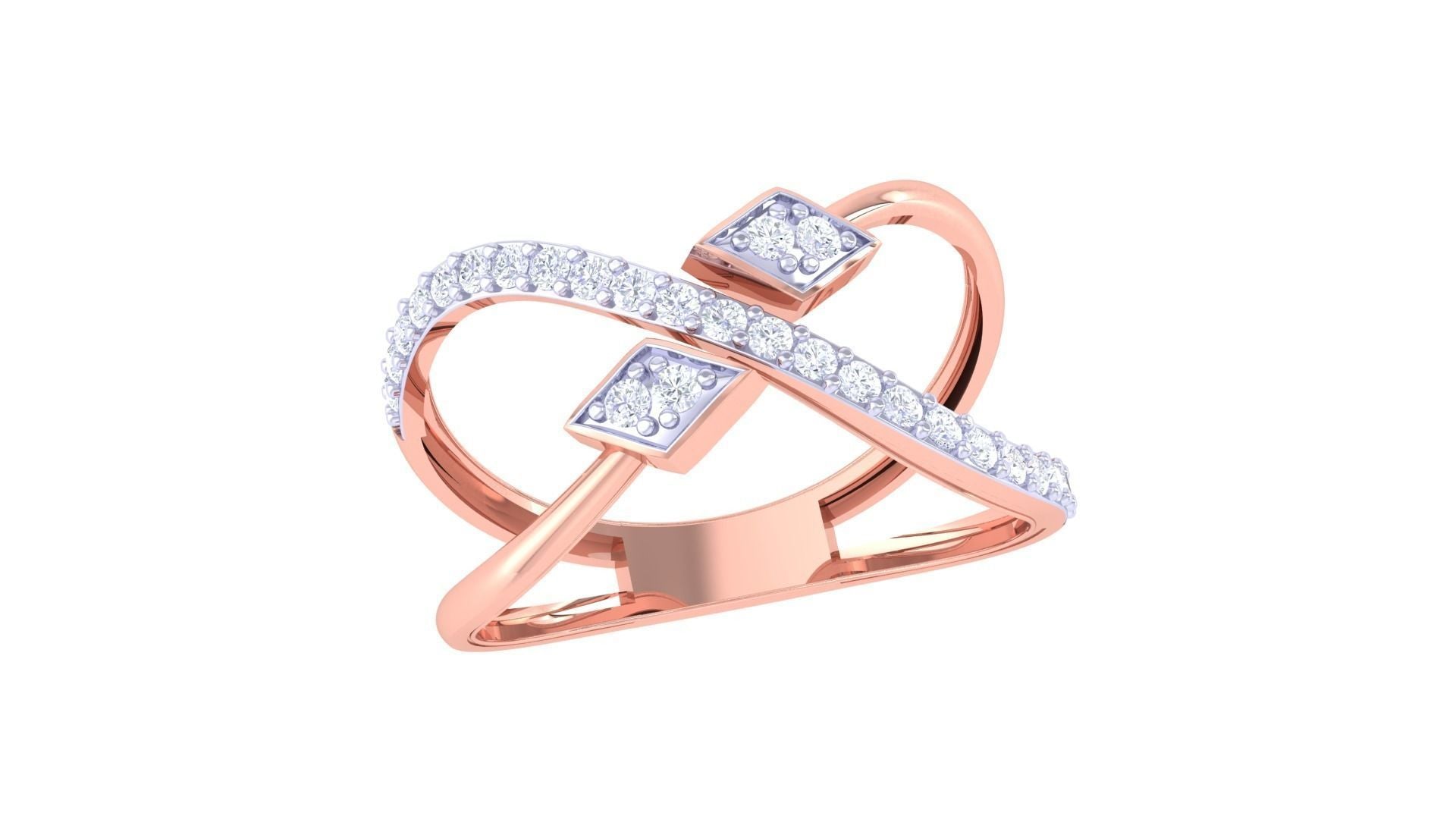 Brigitte Diamond Ladies Ring