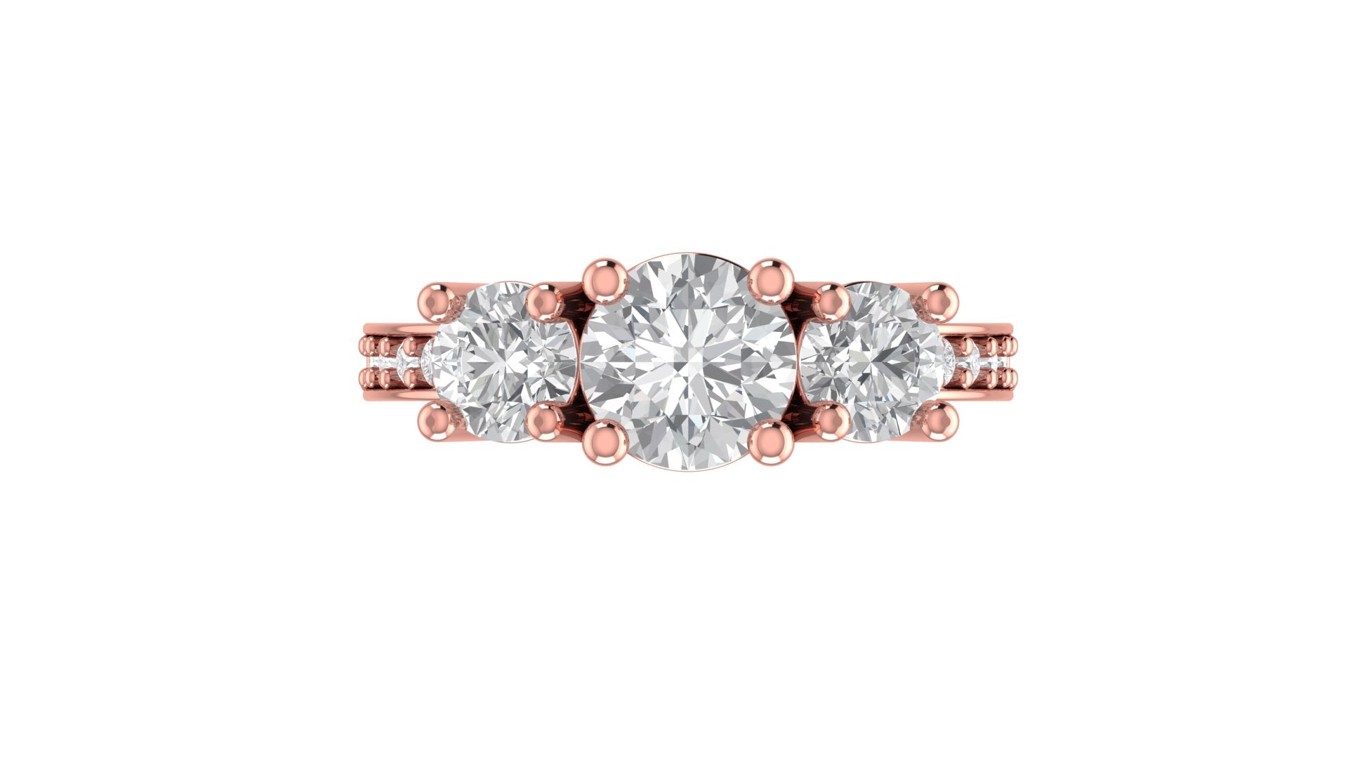 Queen Diamond Ladies Ring