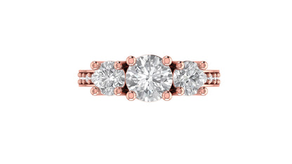 Queen Diamond Ladies Ring