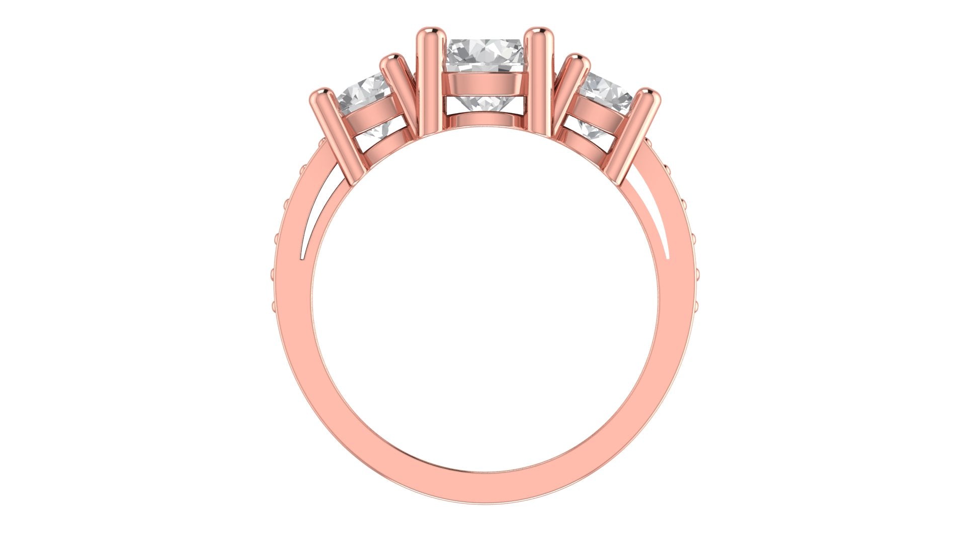 Queen Diamond Ladies Ring