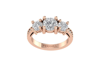 Queen Diamond Ladies Ring