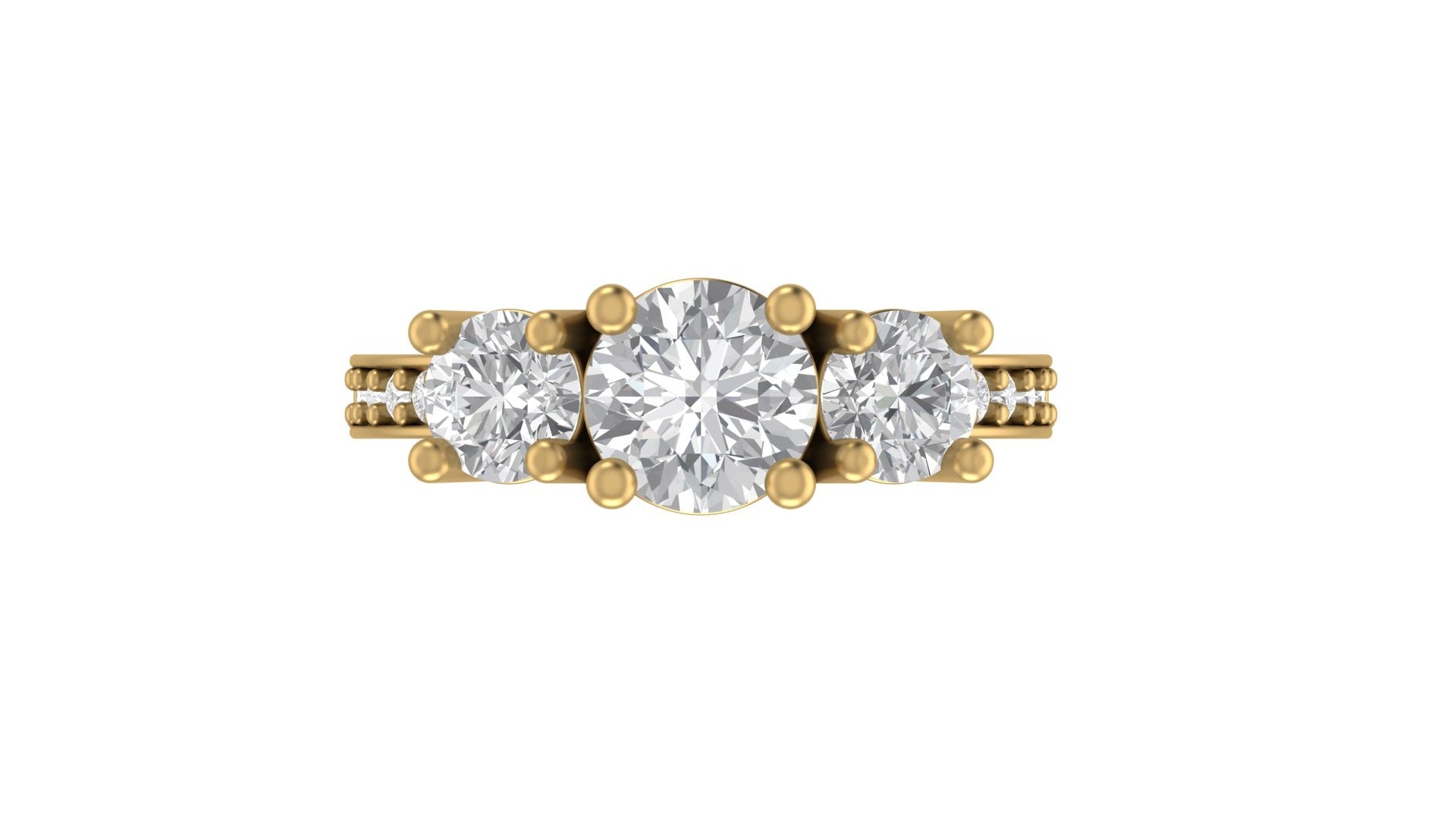 Queen Diamond Ladies Ring