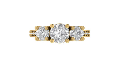 Queen Diamond Ladies Ring
