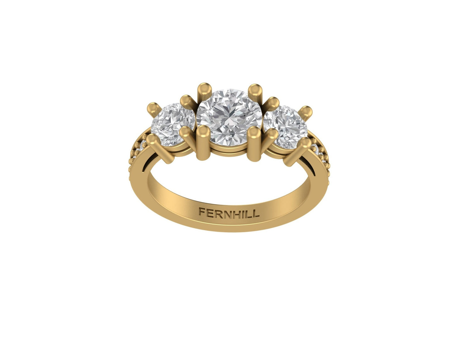 Queen Diamond Ladies Ring