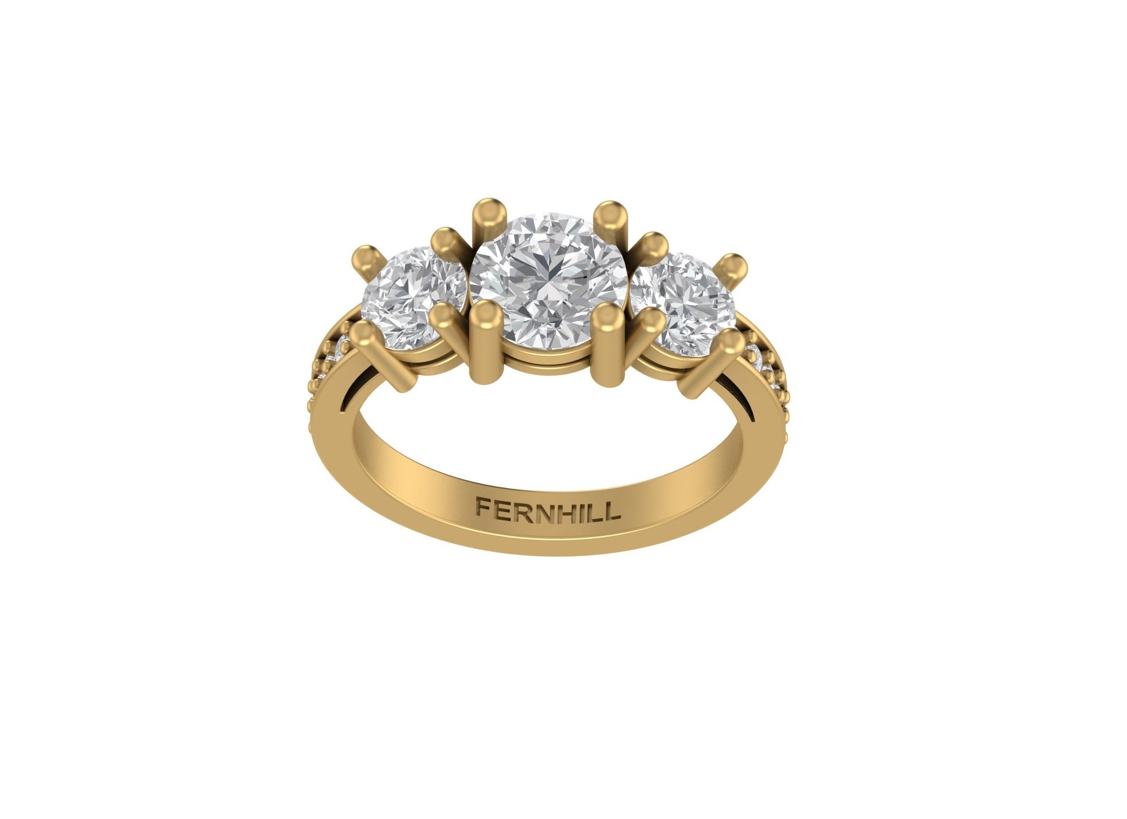 Queen Diamond Ladies Ring