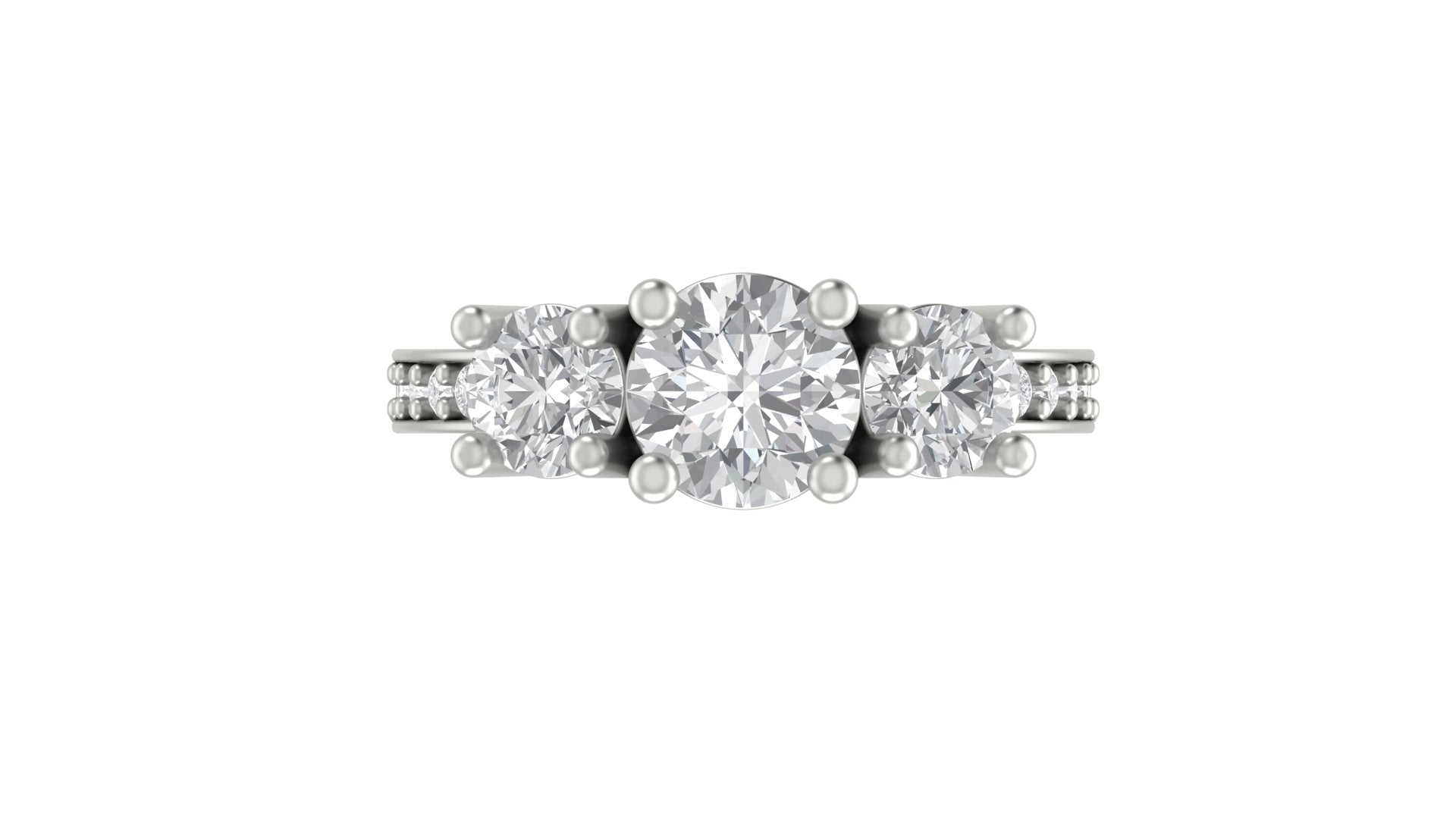 Queen Diamond Ladies Ring