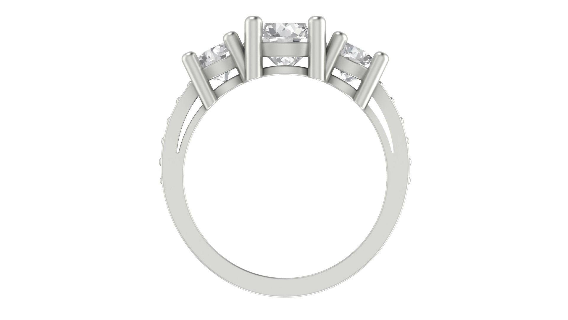 Queen Diamond Ladies Ring
