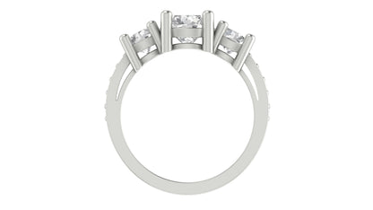 Queen Diamond Ladies Ring