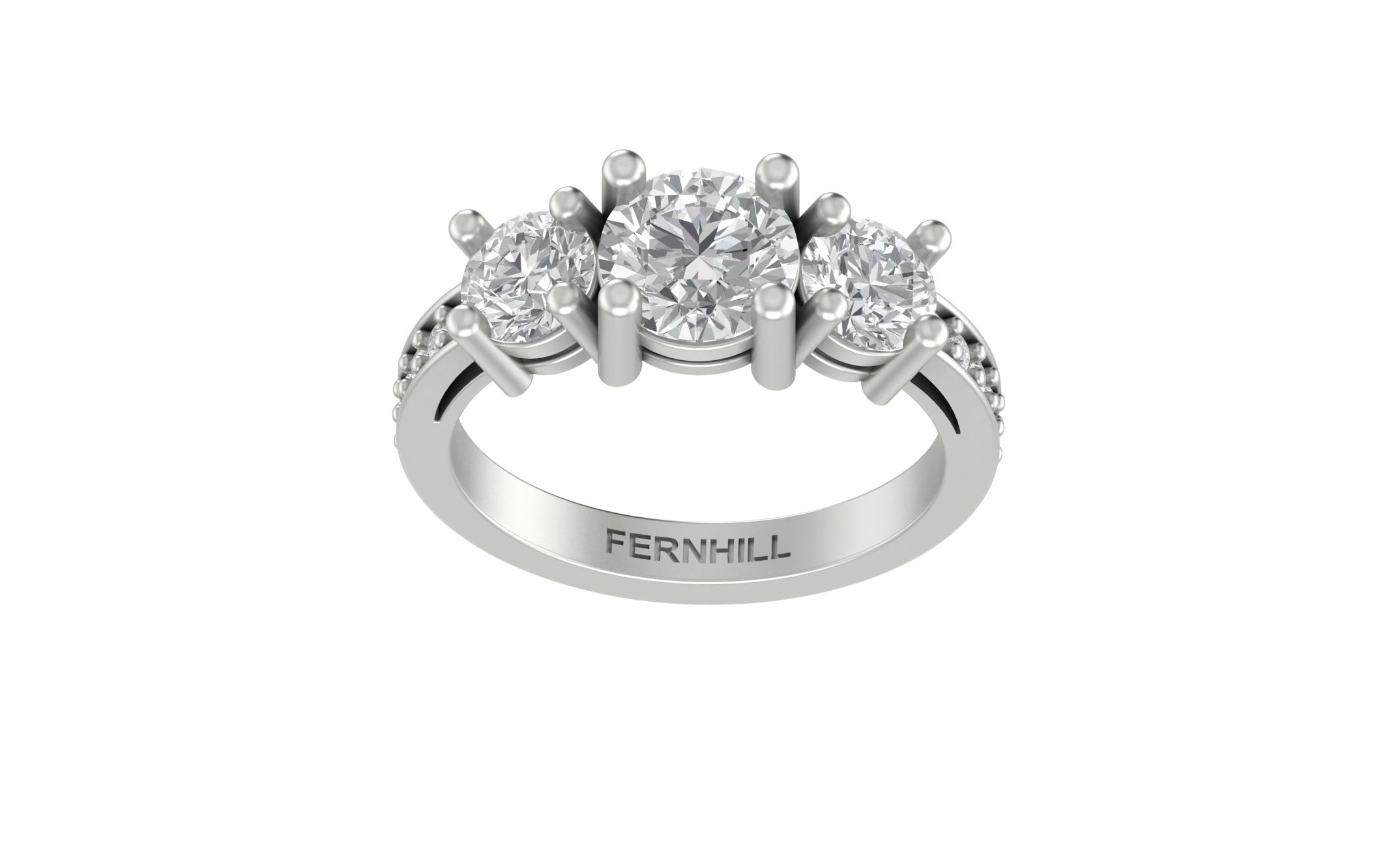 Queen Diamond Ladies Ring