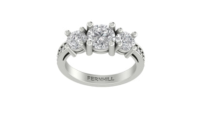 Queen Diamond Ladies Ring