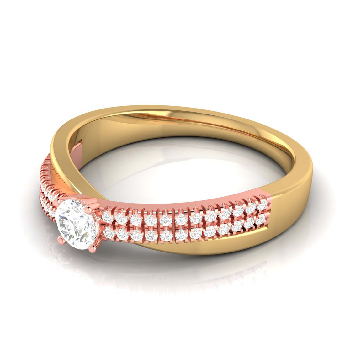 Eva Diamond Ladies Ring