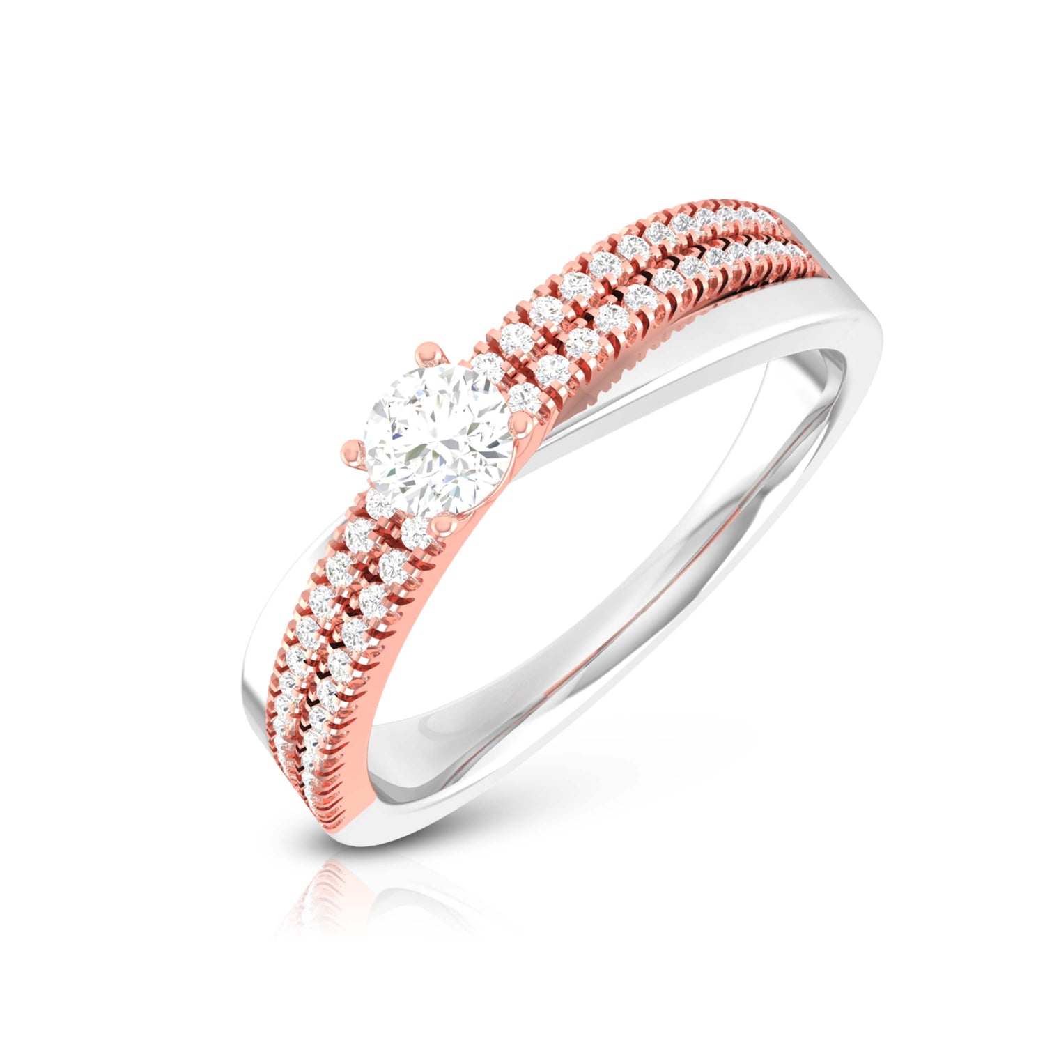 Eva Diamond Ladies Ring