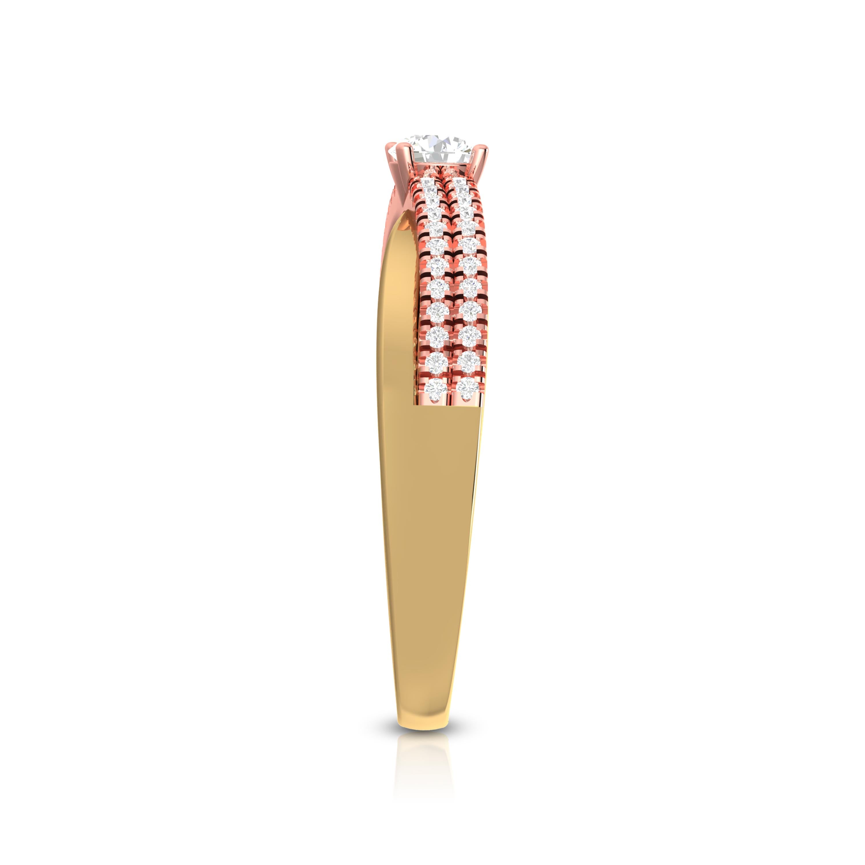 Eva Diamond Ladies Ring