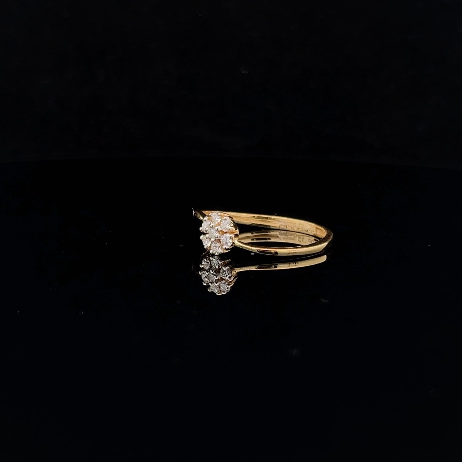 Olive Diamond Ladies Ring
