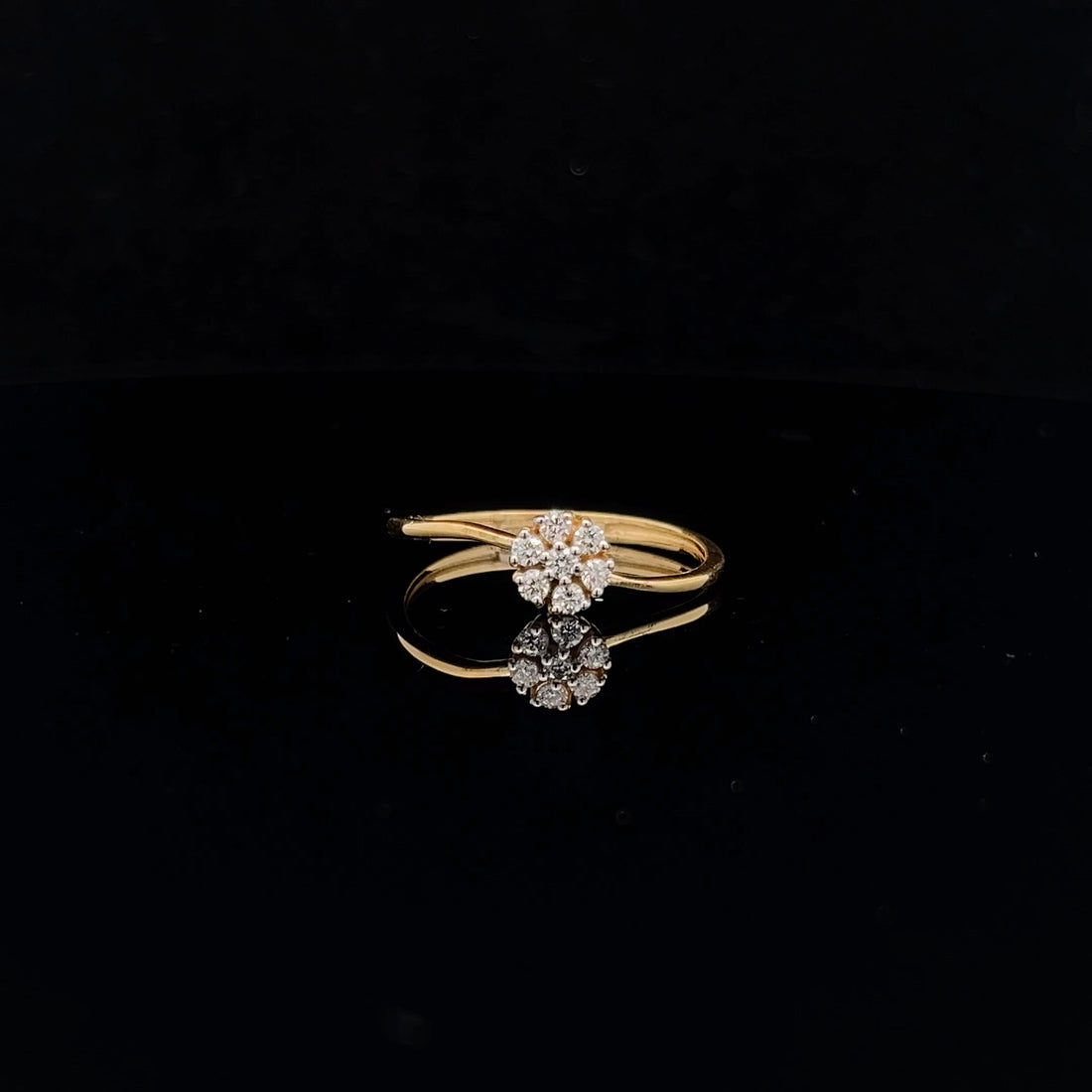 Olive Diamond Ladies Ring