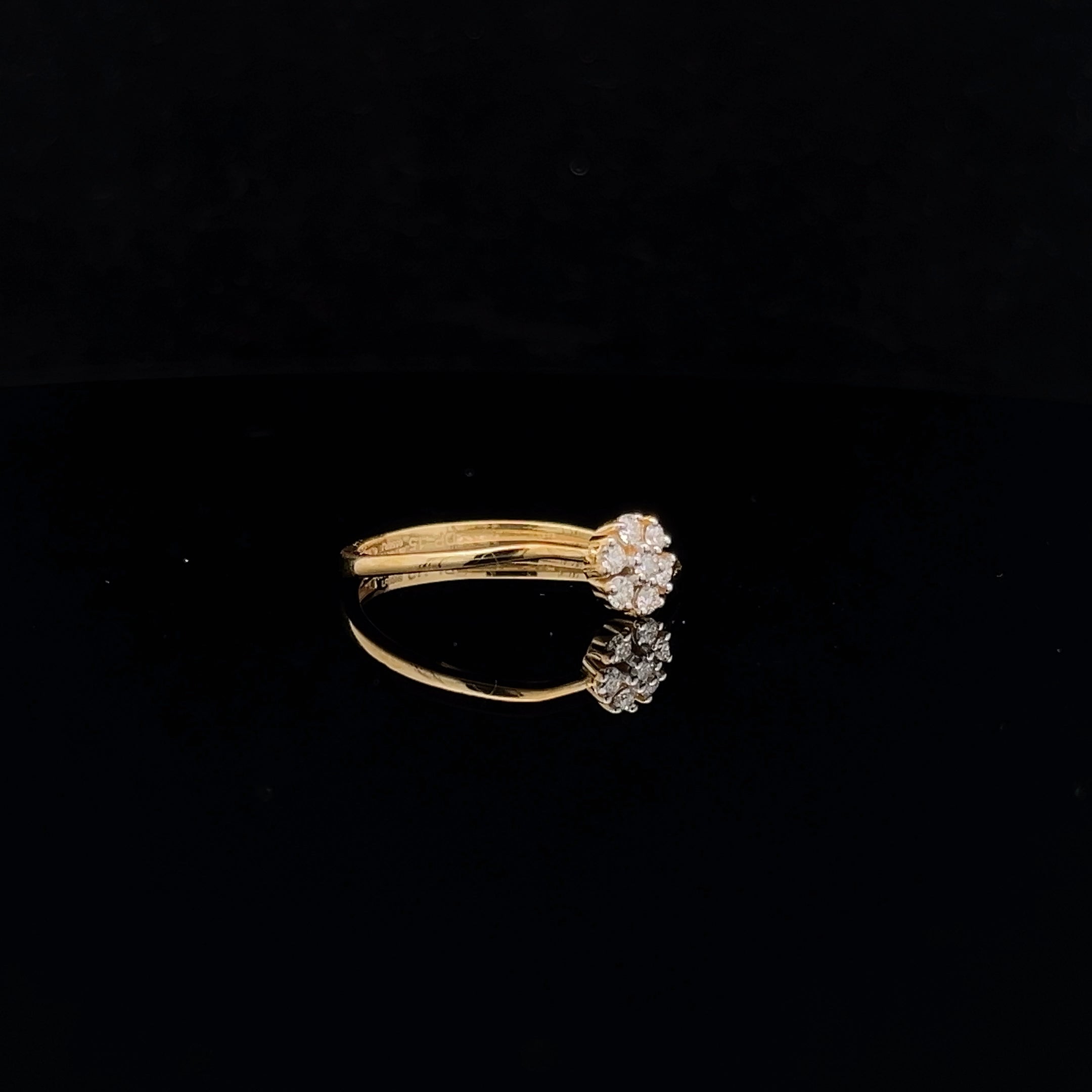 Olive Diamond Ladies Ring