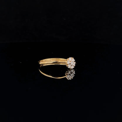 Olive Diamond Ladies Ring