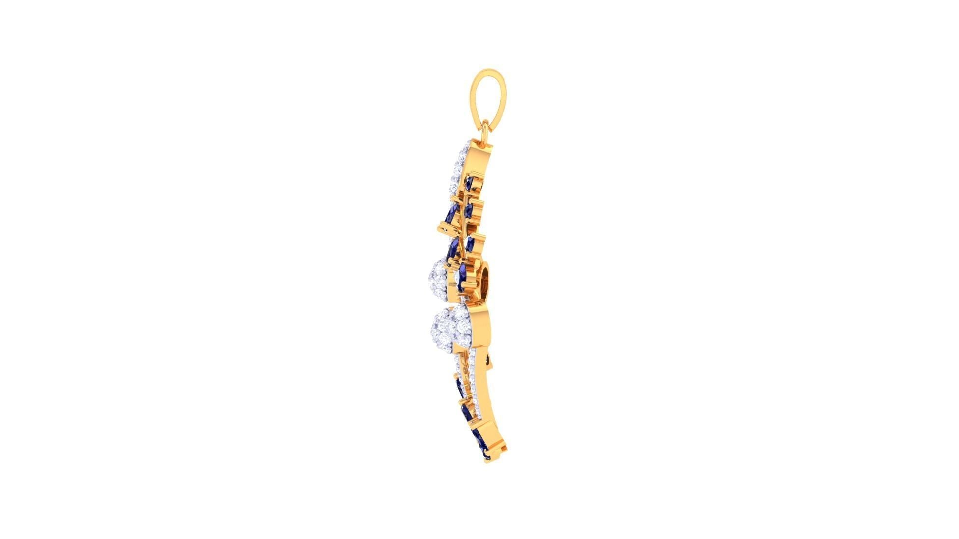 Kennedy Diamond Pendant
