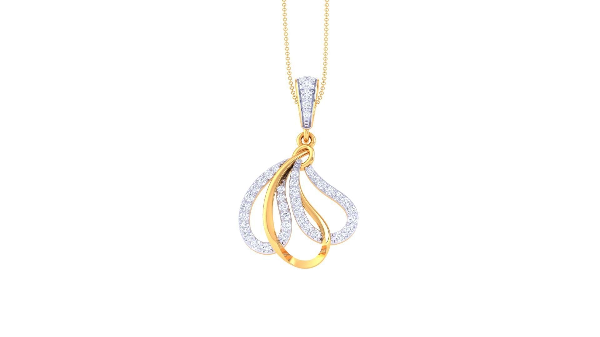 Maya Diamond Pendant